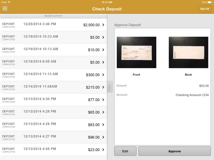 NB|AZ Mobile Banking for iPad