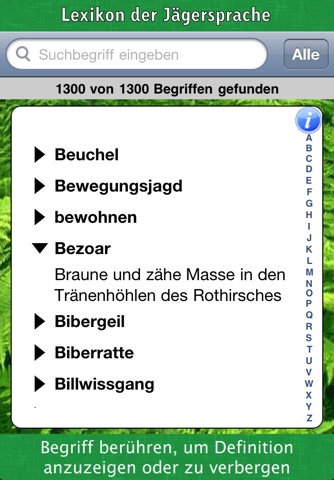 Jägerlexikon screenshot 4