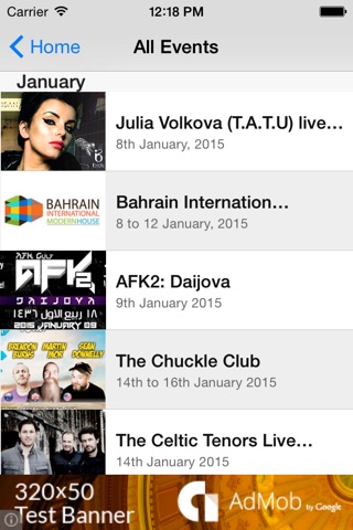 Bahrain Event Finder screenshot 4