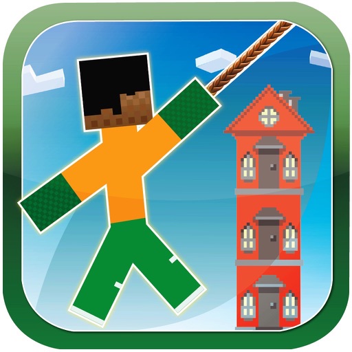 Mine Escape - Use The Craft Rope 'N Fly Away icon