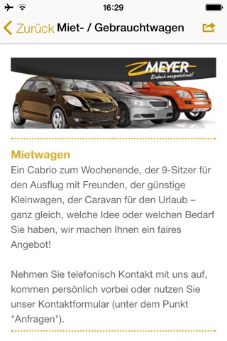 Autohaus Meyer GmbH screenshot 2
