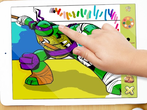 Coloring Artwork for Teenage Mutant Ninja Turtles TMNT (Unofficial Version) screenshot 3
