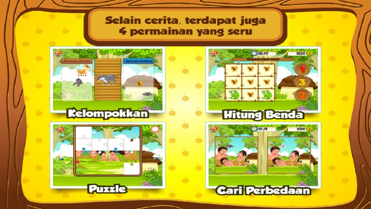 Cerita Anak: Asal Usul Burung Cendrawasih screenshot-3