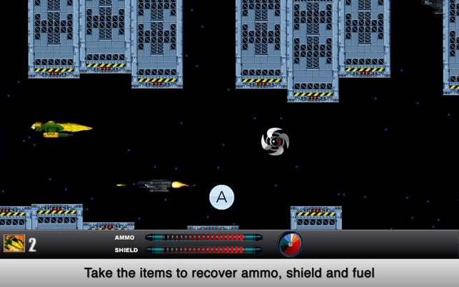 Asteroid Field, game for IOS