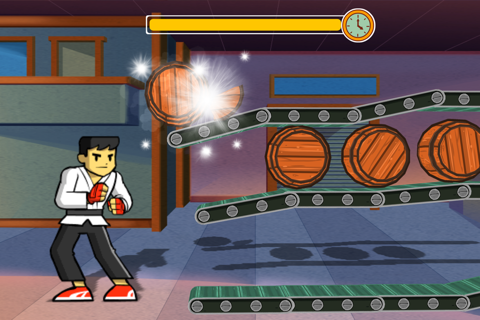 Barrel Kick Fighter 2: An addictive arcade style action free game screenshot 3