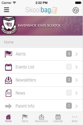Ravenshoe State School - Skoolbag screenshot 2