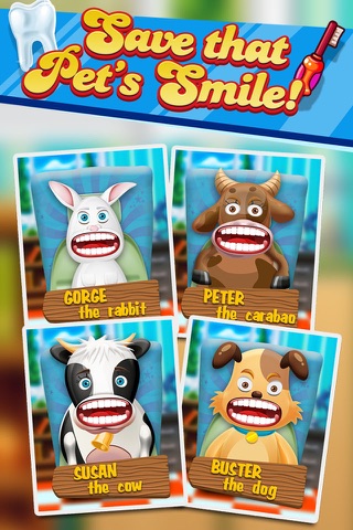 ‘ A Baby Puppy Pet Tooth Vet- Farm Animal Dentist Game screenshot 3