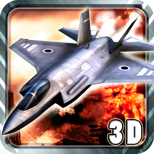 Jet Fighter Simulator 3D Icon
