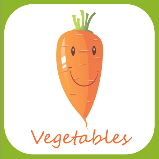 Vegetables Learning For Kids Using Flashcards and Sounds-A toddler educational learning app icon