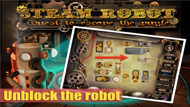 Steampunk Robot - Quest to escape the puzzle(圖1)-速報App