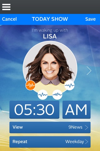 Today Show Alarm Clock screenshot 2