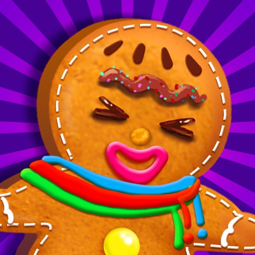 Gingerbread Kids - Christmas Food Games Icon