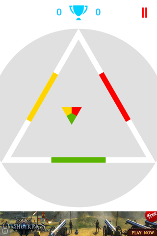 Crazy Shapes - color matching geometry game screenshot 2