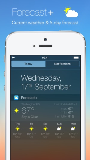 Forecast+ | Weather & Forecast Widget(圖1)-速報App