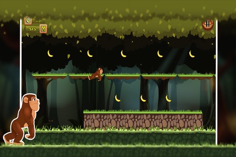 Jungle Monkey Rush : Eat Bananas screenshot 3