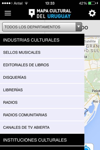 Mapa Cultural del Uruguay screenshot 2