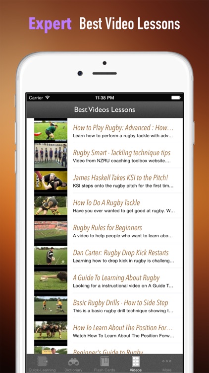 Rugby 101: Quick Learning Reference with Video Lessons and Glossary screenshot-4