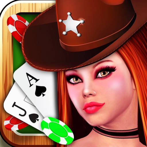 Big Hit Blackjack: A Cow boy style game for fun and big win! (HD) iOS App
