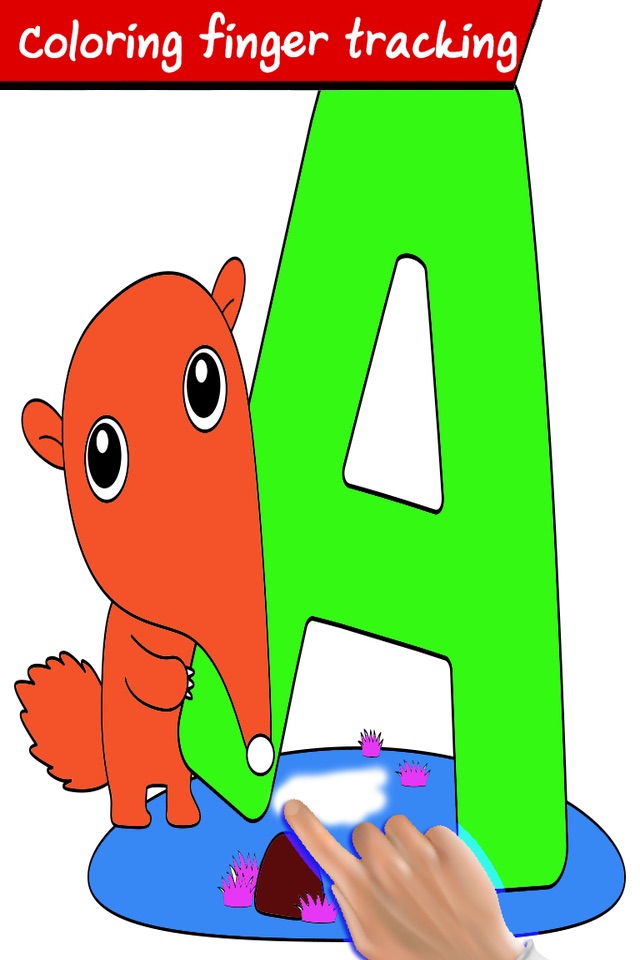 ABCD Coloration painted for kids screenshot 2