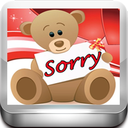 Sorry Cards with photo editor.Send sorry greeting card and custom apology ecards with text and voice messages! icon