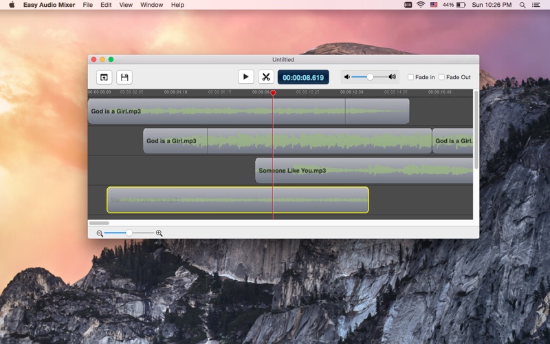Sound mixer for mac free screen recorder