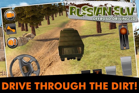 Russian SUV Offroad Driving 3D Free screenshot 2