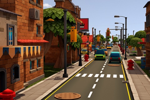 Toon 3D Parking - Delivery Dash screenshot 3