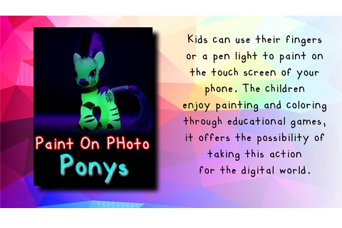Paint On Photo Ponys screenshot 2