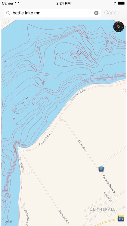 MN Lake Maps