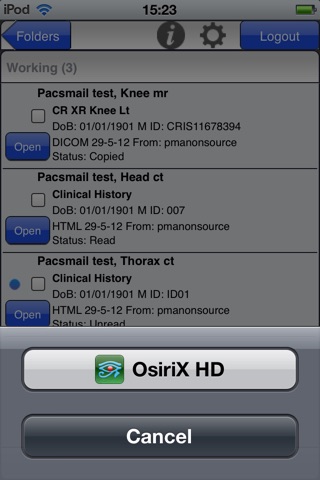 PACSMail screenshot 3