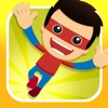 A Clumsy Superhero - Awesome Warrior Flying Race