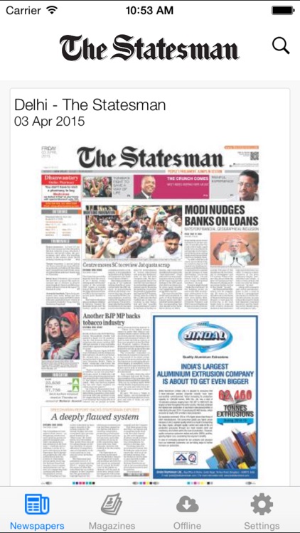 The Statesman Newspaper screenshot-3