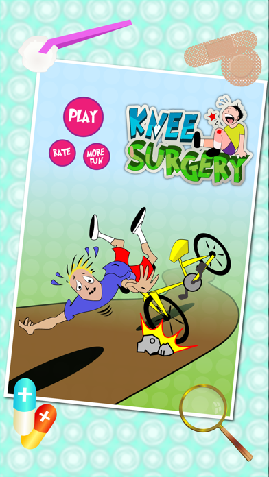 膝の手術 クレイジードクター外科医と負傷した脚の治療のゲーム Iphoneアプリランキング