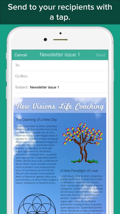 Email Master for iOS - Rich text & image e-mail designer screenshot-3