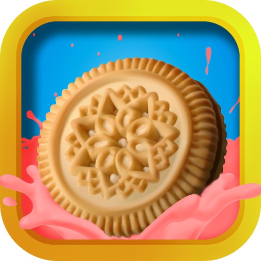 A Tasty Crunchy Cookie Dunk Puzzle - Sweet Dessert Match Challenge FREE icon