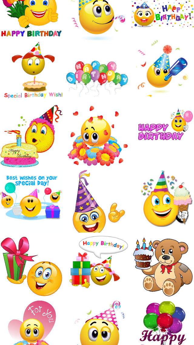 How to cancel & delete Birthday Emojis from iphone & ipad 3