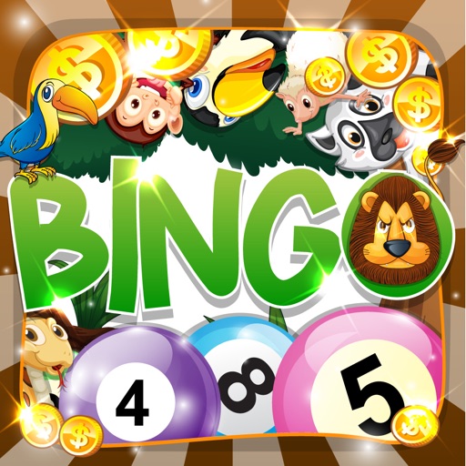 Animals World in The Zoo Bingo “ Pop Fantasy Planet Casino bash Vegas Edition ” icon
