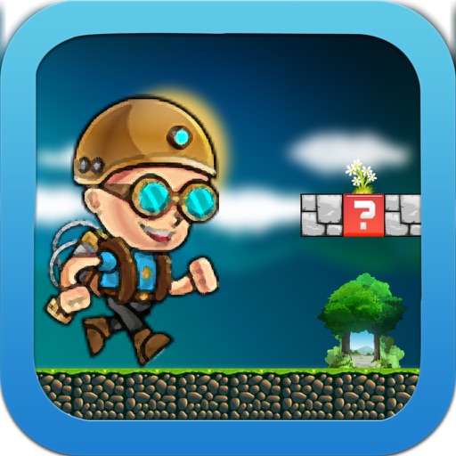 Hero Cosmonaut Jumping iOS App