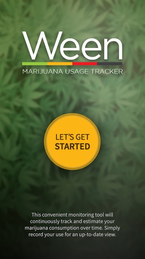 WEEN - Marijuana Usage Tracker