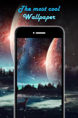 Galaxy Space Wallpapers & Backgrounds Pro - Custom Home Screen Maker with HD Pictures of Astronomy & Planet screenshot 2