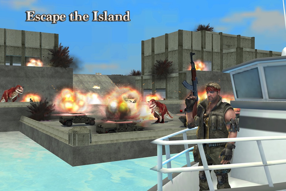 Jurassic Island Rescue and Escape screenshot 2