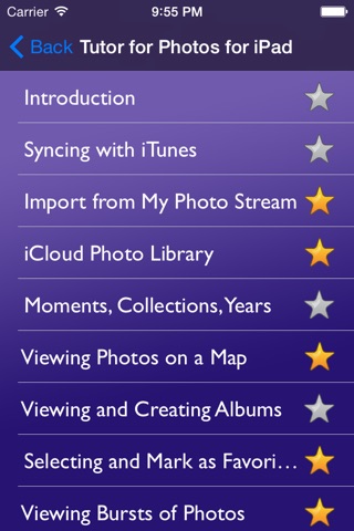 Tutor for Photos for iPad screenshot 2