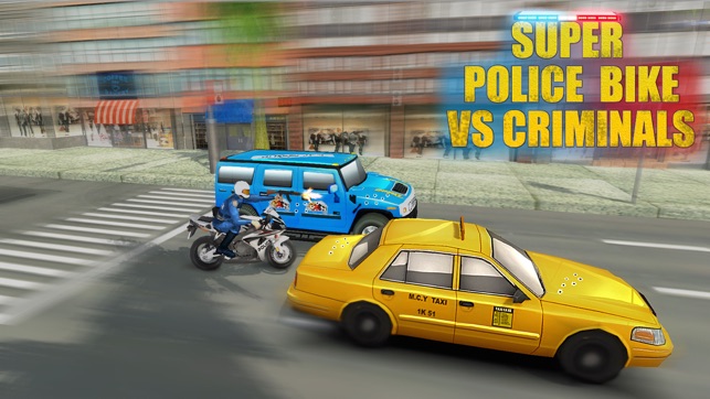 Super Police Bike Race VS Criminals 3D(圖2)-速報App