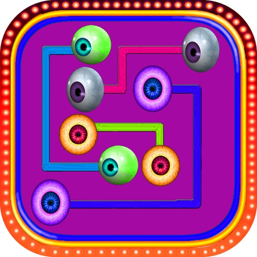 Eye Matching color Pair connecting games iOS App