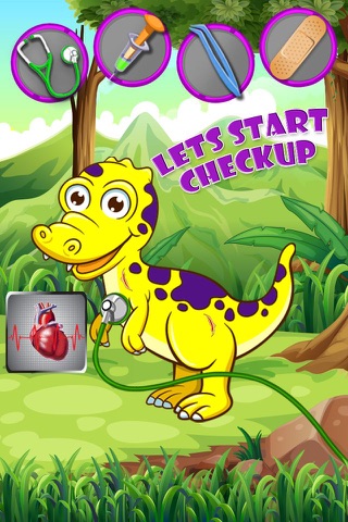 Baby Dino Doctor – Animal hospital and pet fashion story for kids screenshot 3