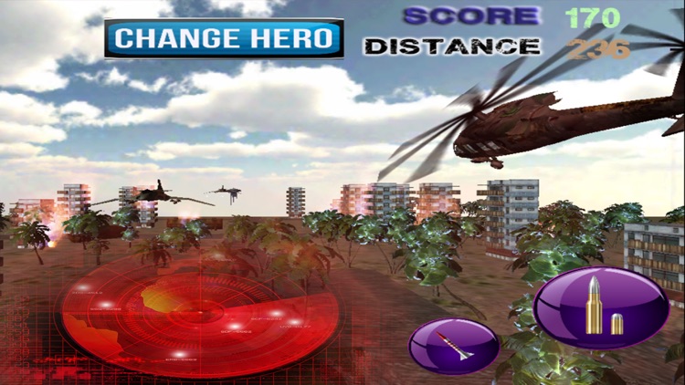 Chopper War Z 3D - Helicopter Adventures vs alien invader spaceship attack