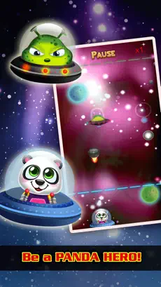 Captura de Pantalla 1 The Animal Star Galaxy Invasion: Space Ship Alien Wars Arcade Games iphone