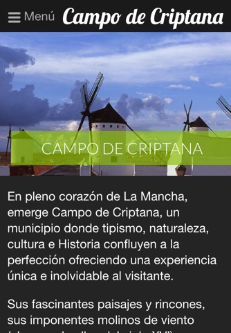 Guía turística de La Mancha Norte de Ciudad Real screenshot 4