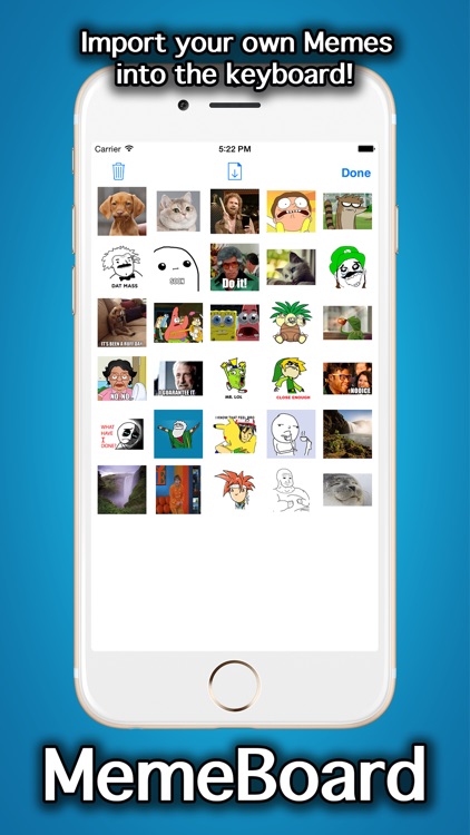MemeBoard - Rage Faces, Memes, Stickers And Emoji Keyboard screenshot-3