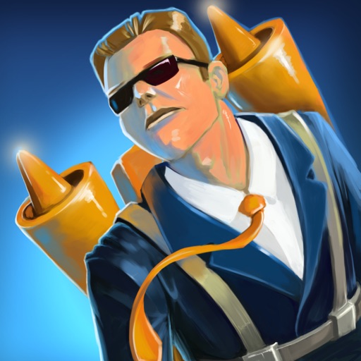 Secret Agent Jetpack 3D icon